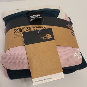 The North Face Women's Waffle Baselayer set Shirt and Pants NEW with tags - 3XL